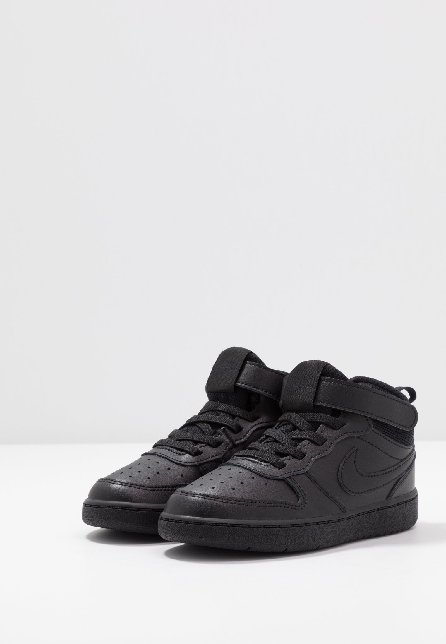 Nike Sportswear COURT BOROUGH MID 2 UNISEX - Sneakers hoog - black/Zwart -  Zalando.nl