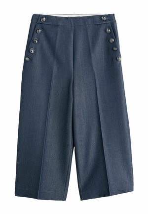 REGULAR FIT - MILITARY CULOTTES   - Nohavice - navy