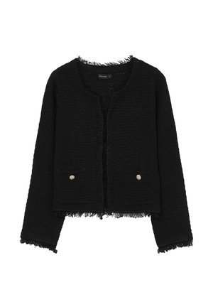 Calliope BOUCLE - Strickjacke - noir