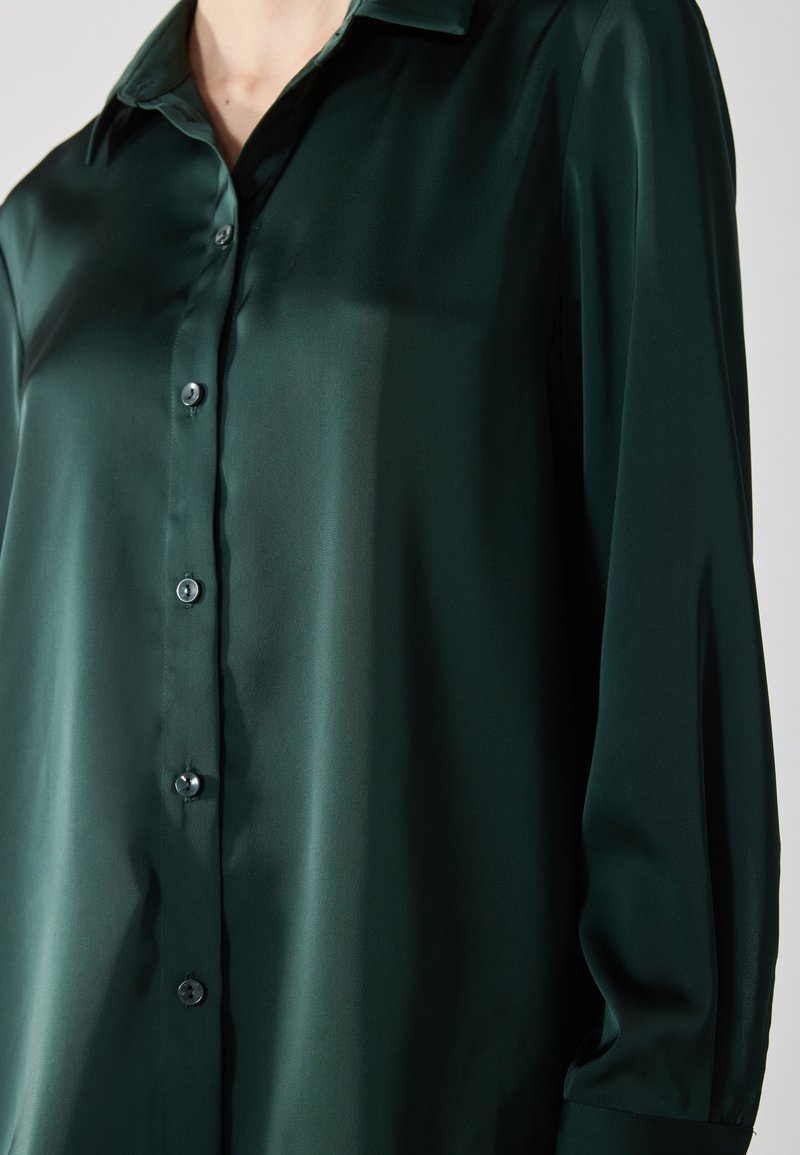 Anna Field Button-down blouse - green - Zalando