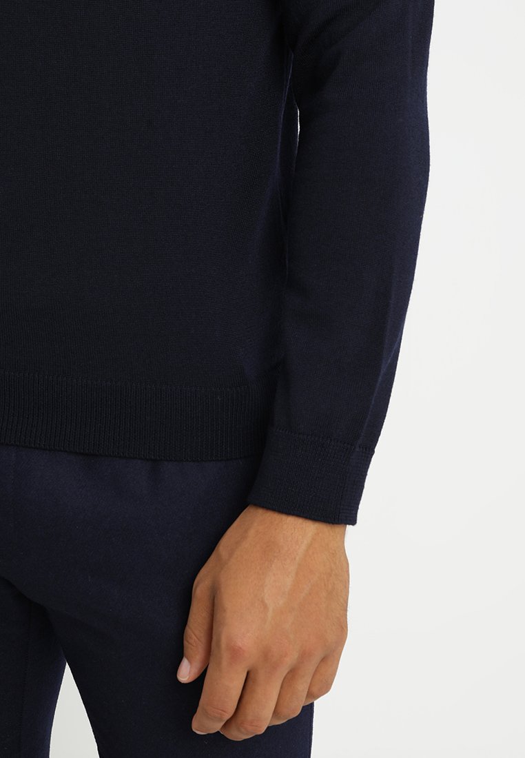 Farah GOSFORTH ROLL NECK EXTRA Strikkegenser true navy Farah GOSFORTH ROLL NECK EXTRA - Strikkegenser - rich grey