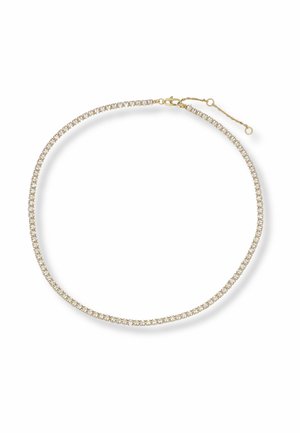 ByNouck OVAL RHINESTONE  - Ketting - gold coloured