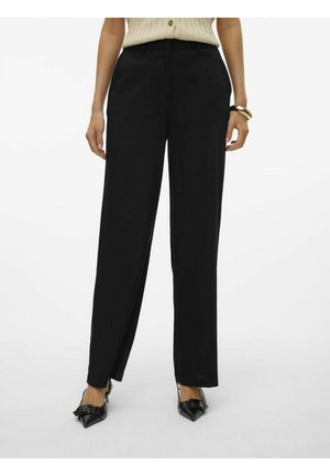 VMDINNA HÖHE TAILLE - Pantalon classique - black