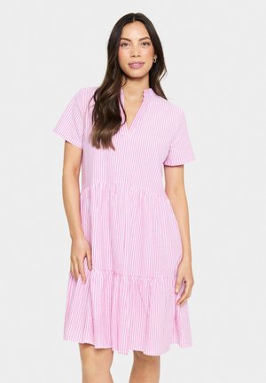 ELMIKO  - Day dress - fandango pink white stripe