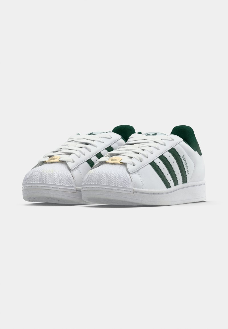 adidas Originals SUPERSTAR II UNISEX - Sneakers laag - footwear  white/collegiate green/gold-coloured metallic/wit - Zalando.be