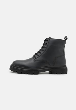 JACK & JONES Jfwglendale Leather Boot – Botines De Cuero Con Cordones Para Hombre | Estilo Danés