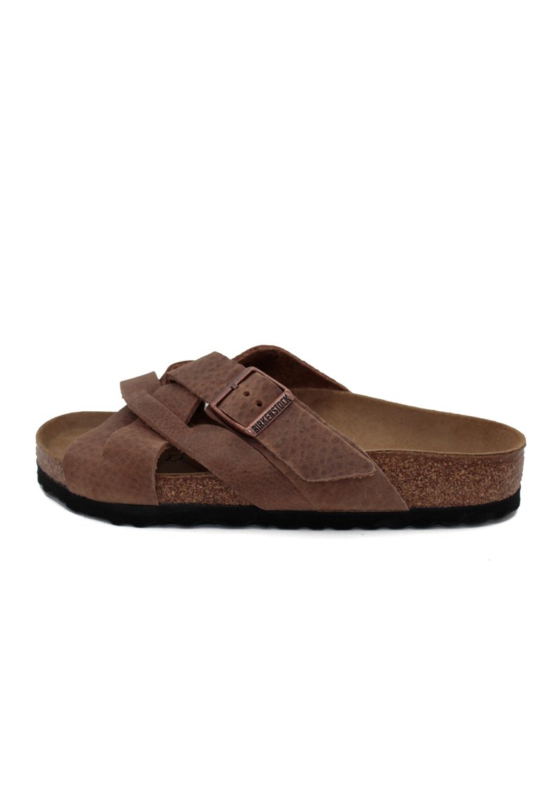 birkenstock lugano camberra old tobacco Birkenstock LUGANO UNISEX - Mules - camberra old tabacco/brown