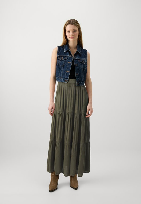 ONLMIKKA LIFE LONG  - Maxi skirt - grape leaf3
