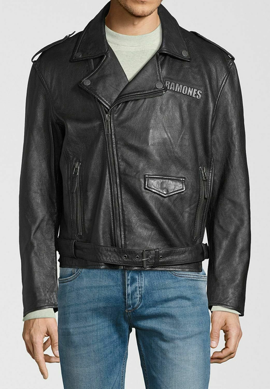 Giubbotto Pelle Giacche Zalando Uomo Mauritius RAMONES