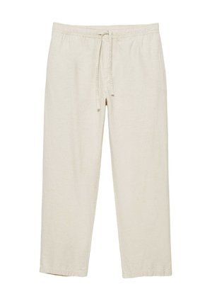 PULL&BEAR, RUSTIC - JOGGERS - Pantalon classique - beige