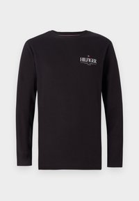 STACK TEE - Long sleeved top - black