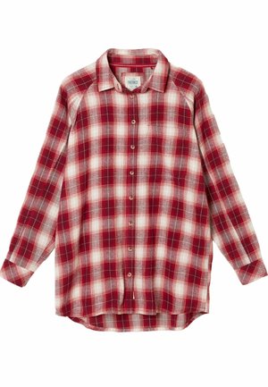 FatFace, PETITE FIT - CHECK SHIRT - Blúzka so zapínaním na gombíky - red