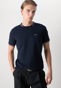 BOSS TAUL - Paprasti marškinėliai - dark blue