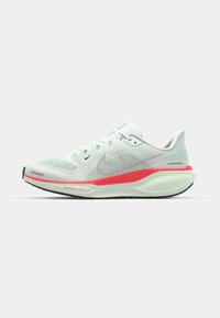AIR ZOOM PEGASUS 41 - Utcai futócipők - white/metallic silver/barely green/bright crimson/black