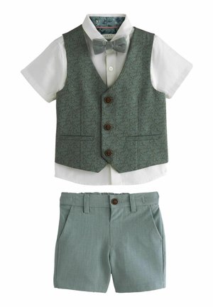 Next BOW TIE SET-REGULAR FIT - Rövidnadrágok - mint green