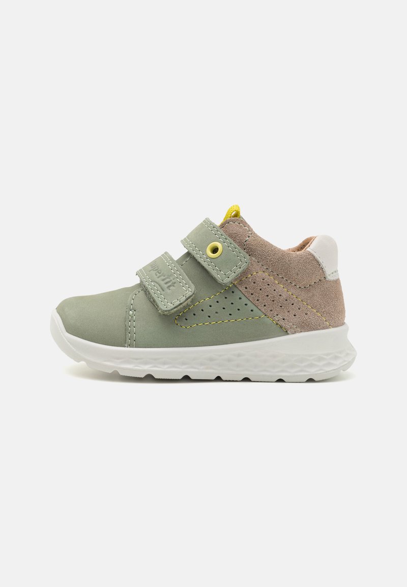 Superfit - BREEZE - Sneakers laag - hellgrün/beige, Vergroten