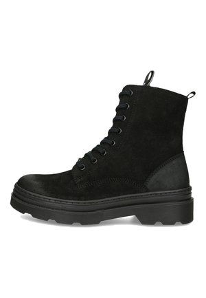 Bata Botines con cordones - schwarz