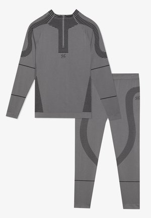 Pier One Sport SET - Långärmad tröja - dark grey