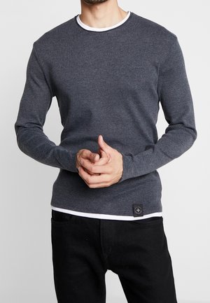 Strickpullover - anthracite
