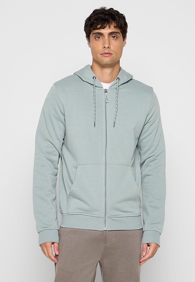 INDICODE JEANS Sweater met rits blauwgrijs INDICODE JEANS Sweater met rits blauwgrijs