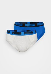 Unausgewählt, blue/grey melange