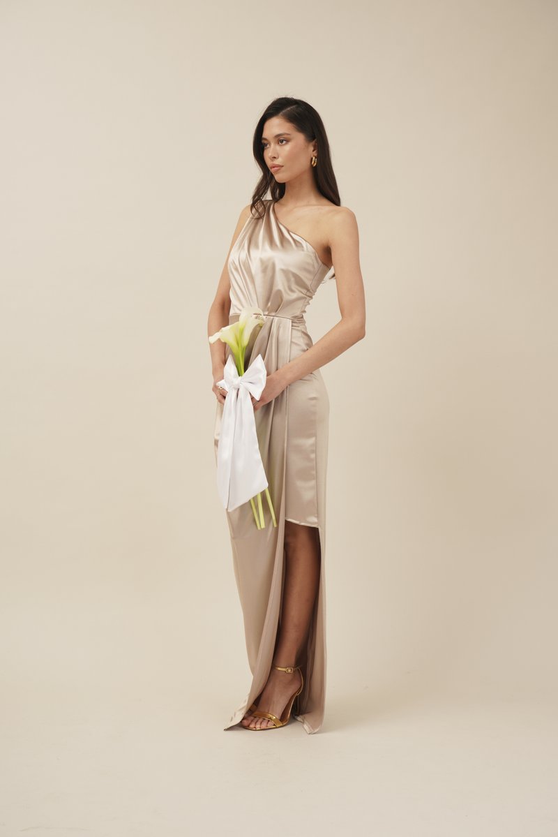 sachin and babi light blue dress Buy Champagne Gold Textured Satin Halter Sleeveless Midi Dress from the  Next UK online shop main image 0