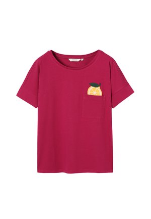 TATUUM, ARTICLE TAG: T-SHIRT/TOP - ARTICLE NAME: MONKI 1 - T-shirts print - dark pink