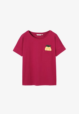 TATUUM, ARTICLE TAG: T-SHIRT/TOP - ARTICLE NAME: MONKI 1 - T-shirts print - dark pink