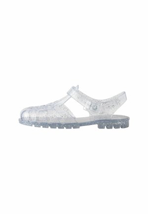 Sandale - silver glitter