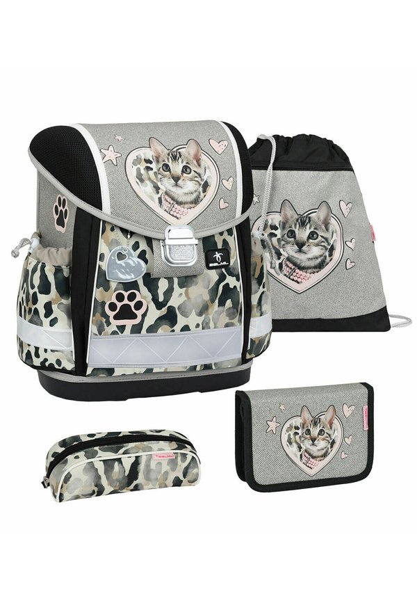 SET - Schulranzen - wild cat