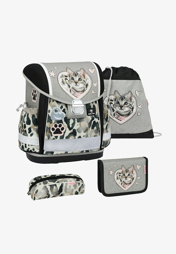 SET – Schulranzen – wild cat