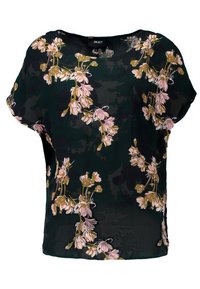 Object Bluse - dark green