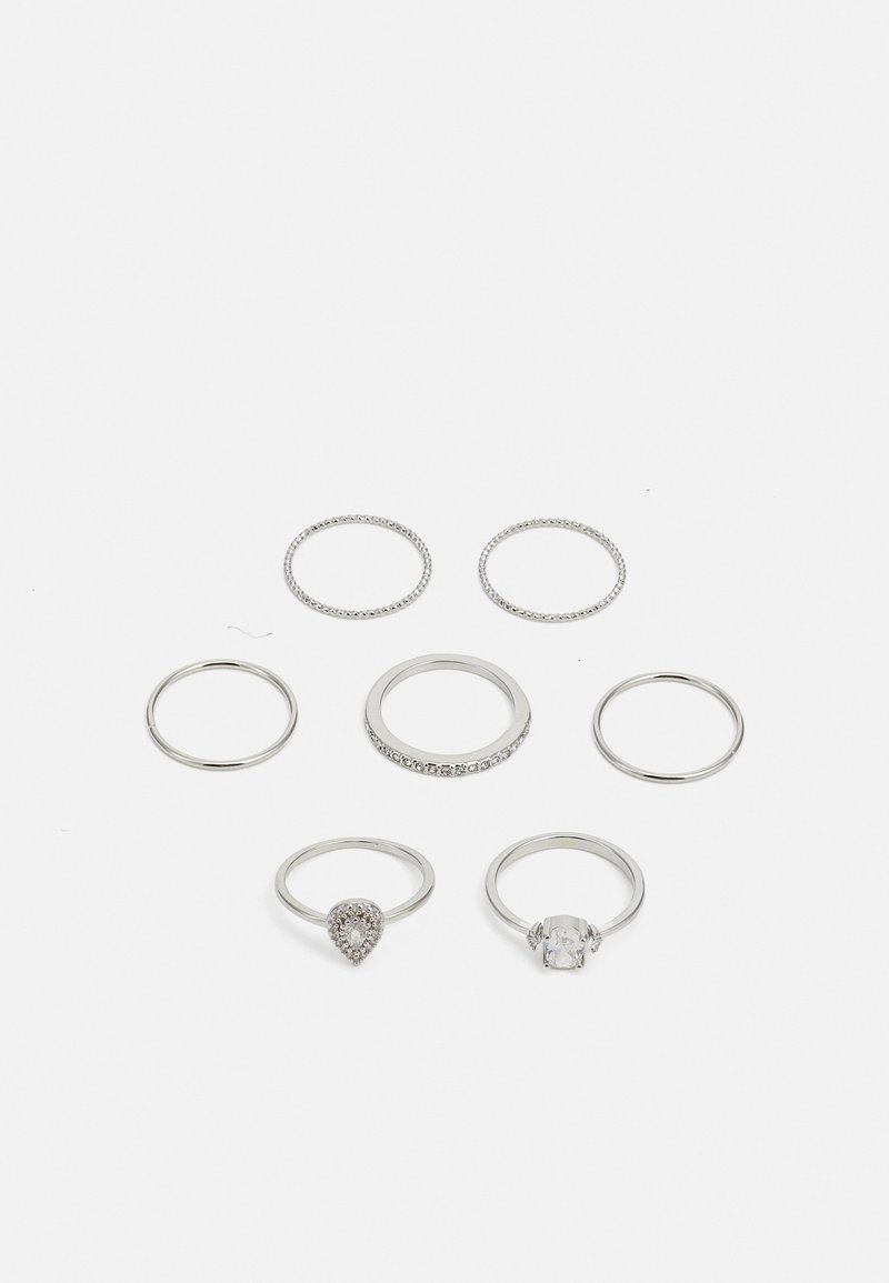 ALDO DARONNA 7 PACK - Ring - silver-coloured/clear