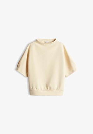OPUS, TAPERED FUNNEL FIT - T-Shirt basic - honey butter