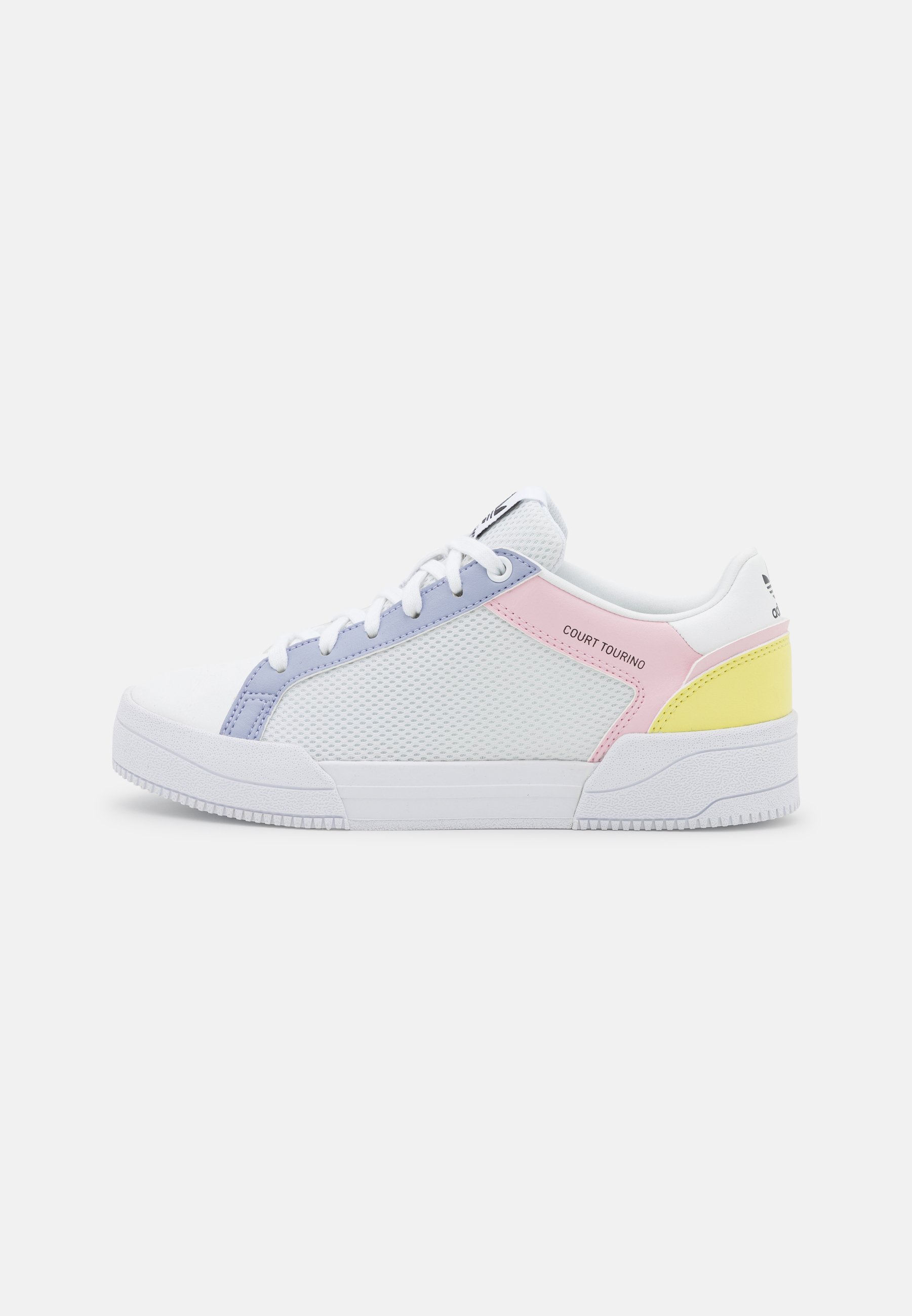 adidas Originals FORUM UNISEX - Trainers - footwear white/violet tone/clear  pink/white - Zalando.co.uk