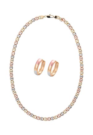 SET - Fülbevalók - gold rose silver