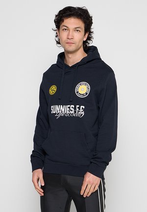 Lyle & Scott, SUNNIES FC GRAPHIC PULLOVER HOODIE - Hoodie - dark navy