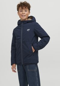 Jack & Jones Junior Allvädersjacka - total eclipse