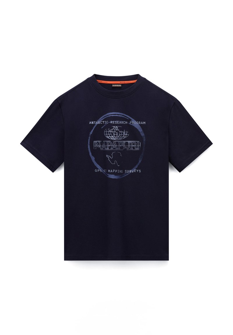 Napapijri T-shirt print donkerblauw