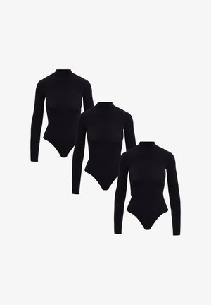 Maxte BASIC STAND-UP COLLAR 3 PACK - Body - black