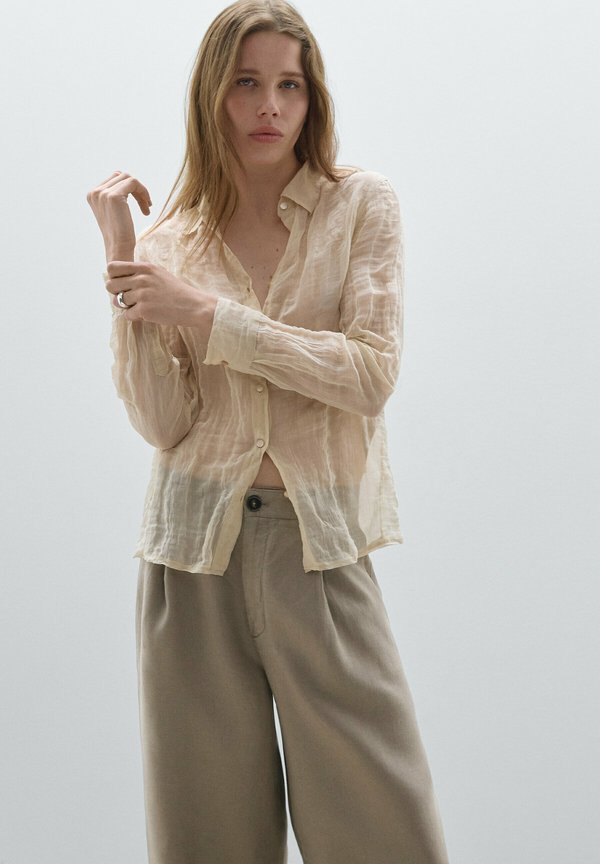 WIDE-MID-RISE - Trousers4