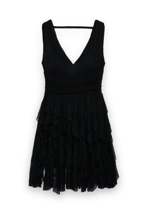 Terranova, CON BALZE IN - Vestito casual - nero