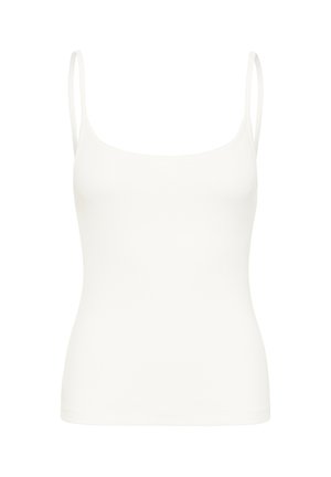 Kaffe, KACARNA STRAP TOP - Débardeur - chalk