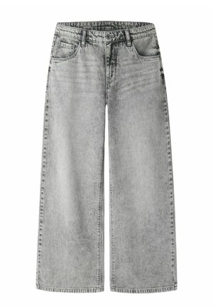 WIDE FIT - Jeans relaxed fit - light grey denim