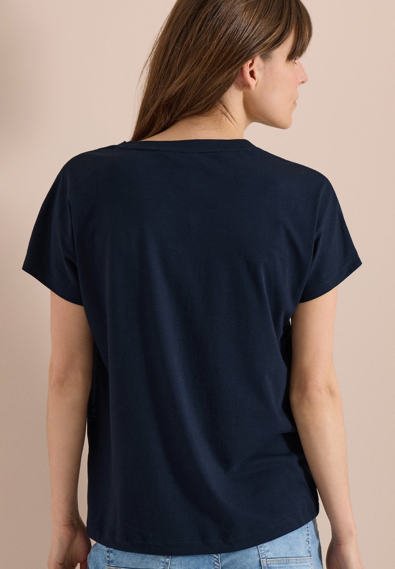T-shirt con bottoni - Nero/bianco righe - DONNA | H&M IT