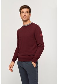 Polo Club MIT RUNDHALSAUSSCHNITT - Trui - burgundy