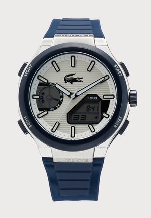 Lacoste, Часовник - silver-coloured/blue