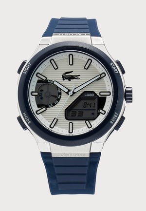 Lacoste, Часовник - silver-coloured/blue