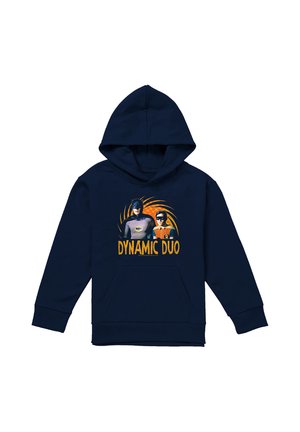 DC COMICS - BATMAN, BATMAN CLASSIC TV DYNAMIC UNISEX - Kapuzenpullover - dark blue
