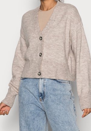Chaqueta de punto - taupe
